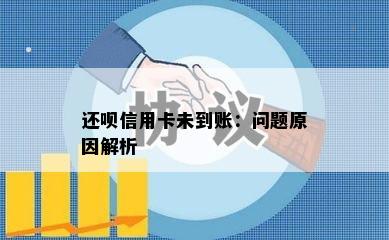 还呗信用卡未到账：问题原因解析