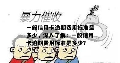 一般信用卡逾期费用标准是多少，深入了解：一般信用卡逾期费用标准是多少？