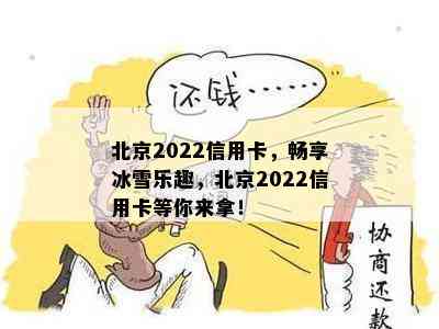 北京2022信用卡，畅享冰雪乐趣，北京2022信用卡等你来拿！