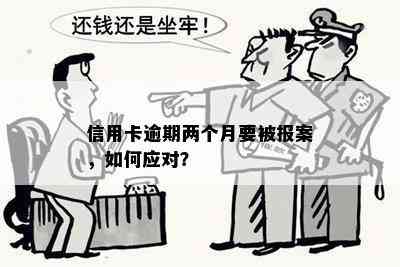 信用卡逾期两个月要被报案，如何应对？