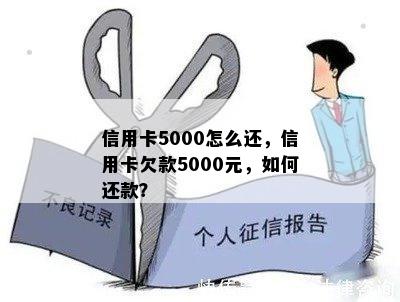 信用卡5000怎么还，信用卡欠款5000元，如何还款？