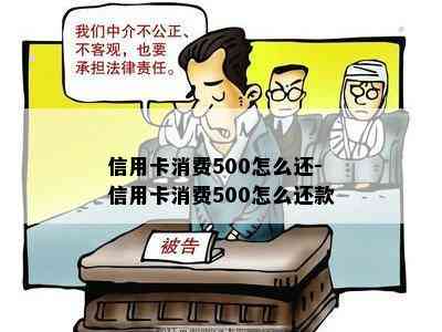 信用卡消费500怎么还-信用卡消费500怎么还款