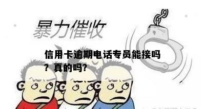 信用卡逾期电话专员能接吗？真的吗？