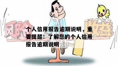 个人信用报告逾期说明，重要提醒：了解您的个人信用报告逾期说明