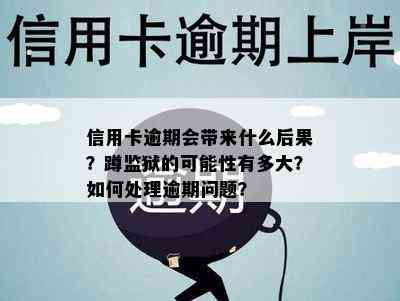 信用卡逾期会带来什么后果？蹲监狱的可能性有多大？如何处理逾期问题？