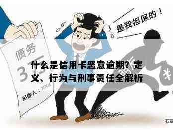 什么是信用卡恶意逾期？定义、行为与刑事责任全解析