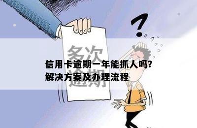 信用卡逾期一年能抓人吗？解决方案及办理流程