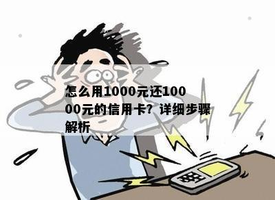 怎么用1000元还10000元的信用卡？详细步骤解析