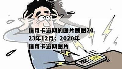 信用卡逾期的图片截图2023年12月：2020年信用卡逾期图片