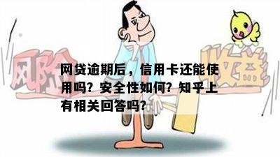 网贷逾期后，信用卡还能使用吗？安全性如何？知乎上有相关回答吗？