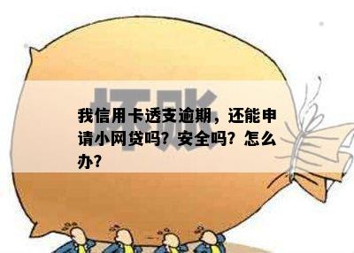 我信用卡透支逾期，还能申请小网贷吗？安全吗？怎么办？