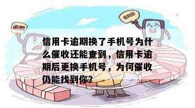 信用卡逾期换了手机号为什么还能查到，信用卡逾期后更换手机号，为何仍能找到你？