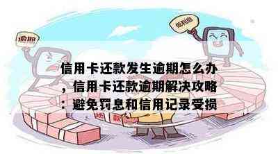 信用卡还款发生逾期怎么办，信用卡还款逾期解决攻略：避免罚息和信用记录受损