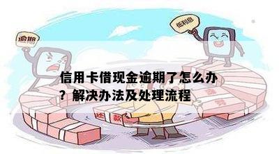 信用卡借现金逾期了怎么办？解决办法及处理流程