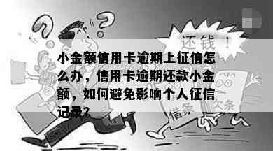 小金额信用卡逾期上怎么办，信用卡逾期还款小金额，如何避免影响个人记录？