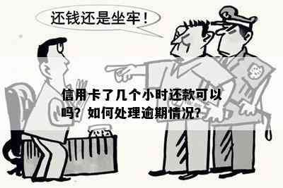 信用卡了几个小时还款可以吗？如何处理逾期情况？