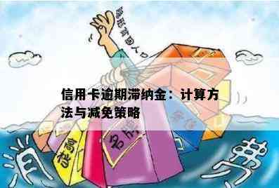 信用卡逾期滞纳金：计算方法与减免策略