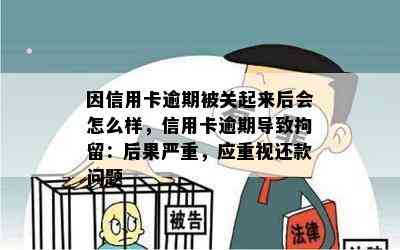 因信用卡逾期被关起来后会怎么样，信用卡逾期导致拘留：后果严重，应重视还款问题