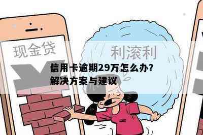 信用卡逾期29万怎么办？解决方案与建议