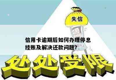 信用卡逾期后如何办理停息挂账及解决还款问题？