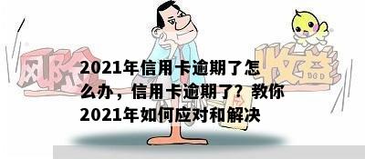 2021年信用卡逾期了怎么办，信用卡逾期了？教你2021年如何应对和解决