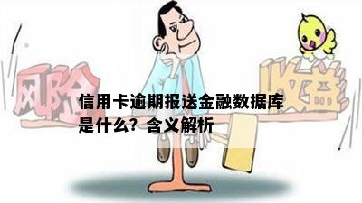 信用卡逾期报送金融数据库是什么？含义解析