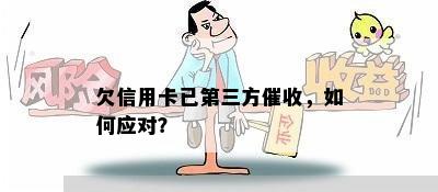 欠信用卡已第三方，如何应对？