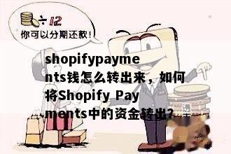 shopifypayments钱怎么转出来，如何将Shopify Payments中的资金转出？