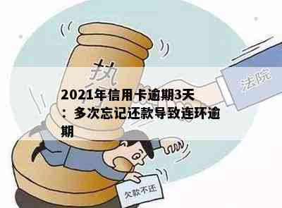 2021年信用卡逾期3天：多次忘记还款导致连环逾期