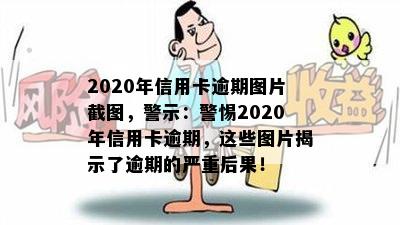 2020年信用卡逾期图片截图，警示：警惕2020年信用卡逾期，这些图片揭示了逾期的严重后果！