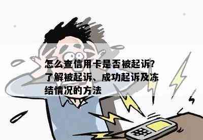 怎么查信用卡是否被起诉？了解被起诉、成功起诉及冻结情况的方法