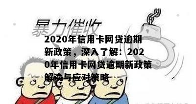 2020年信用卡网贷逾期新政策，深入了解：2020年信用卡网贷逾期新政策解读与应对策略