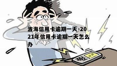 波海信用卡逾期一天-2021年信用卡逾期一天怎么办