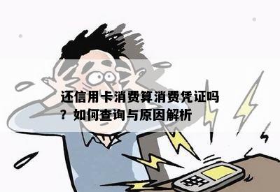 还信用卡消费算消费凭证吗？如何查询与原因解析