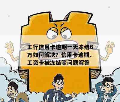 工行信用卡逾期一天冻结6万如何解决？信用卡逾期、工资卡被冻结等问题解答