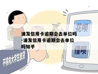 浦发信用卡逾期会去单位吗-浦发信用卡逾期会去单位吗知乎