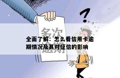 全面了解：怎么看信用卡逾期情况及其对的影响