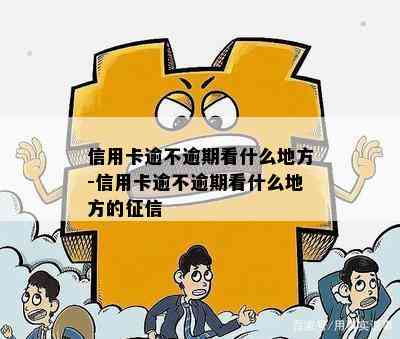 信用卡逾不逾期看什么地方-信用卡逾不逾期看什么地方的