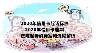 2020年信用卡起诉标准，2020年信用卡逾期：法院起诉的标准和流程解析