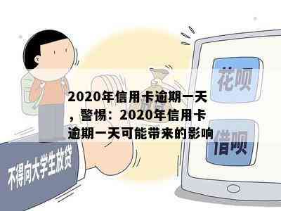 2020年信用卡逾期一天，警惕：2020年信用卡逾期一天可能带来的影响