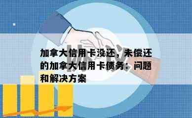 加拿大信用卡没还，未偿还的加拿大信用卡债务：问题和解决方案