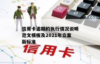 信用卡逾期的执行情况说明范文模板及2021年立案新标准