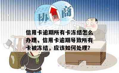 信用卡逾期所有卡冻结怎么办理，信用卡逾期导致所有卡被冻结，应该如何处理？