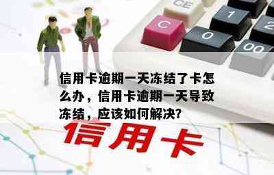 信用卡逾期一天冻结了卡怎么办，信用卡逾期一天导致冻结，应该如何解决？