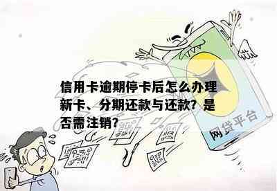 信用卡逾期停卡后怎么办理新卡、分期还款与还款？是否需注销？