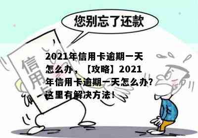 2021年信用卡逾期一天怎么办，【攻略】2021年信用卡逾期一天怎么办？这里有解决方法！