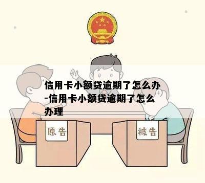 信用卡小额贷逾期了怎么办-信用卡小额贷逾期了怎么办理