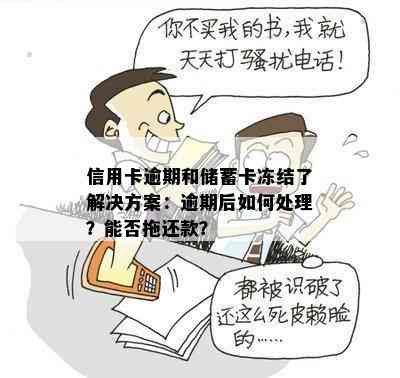 信用卡逾期和储蓄卡冻结了解决方案：逾期后如何处理？能否拖还款？