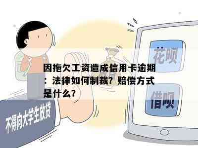 因拖欠工资造成信用卡逾期：法律如何制裁？赔偿方式是什么？