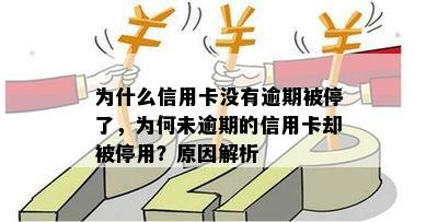 为什么信用卡没有逾期被停了，为何未逾期的信用卡却被停用？原因解析